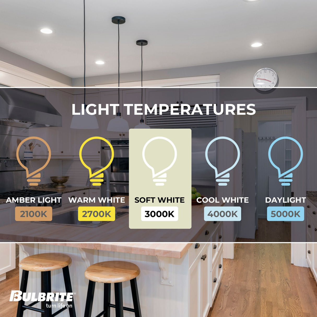 Bulbrite LED Filament 9 Watt Dimmable A19 Light Bulb with Frost Glass Finish and Medium (E26) Base - 3000K (Soft White Light), 800 Lumens