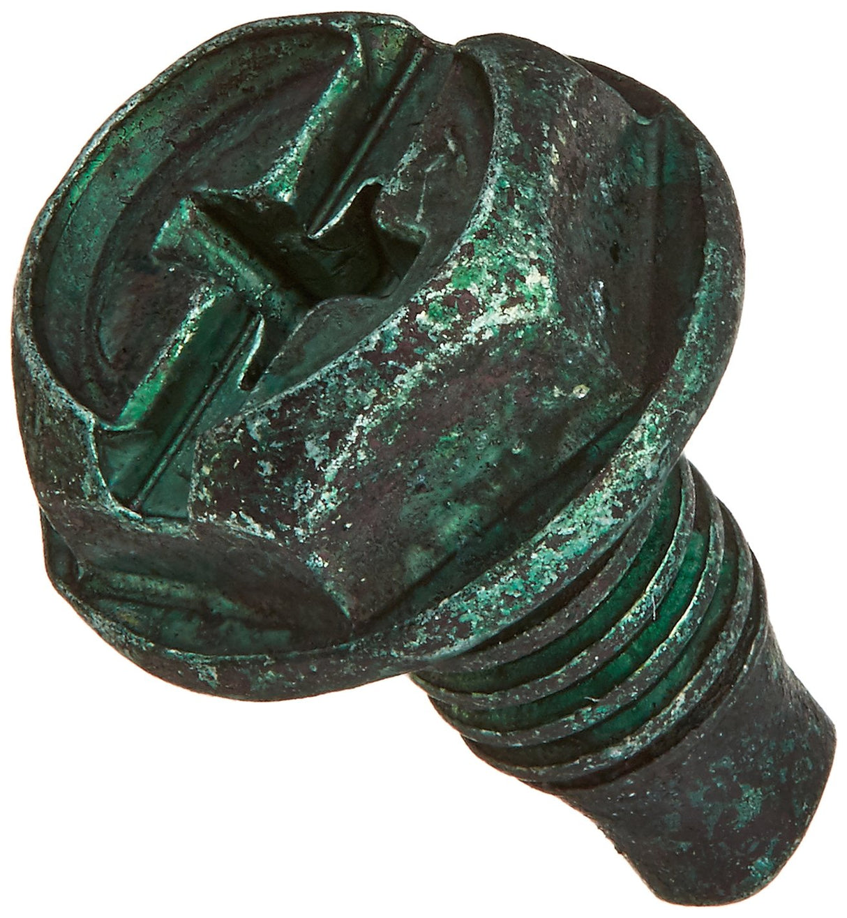 (100 Pack) Morris Products 30772 Green Grounding Screws 10/32 x 3/8"