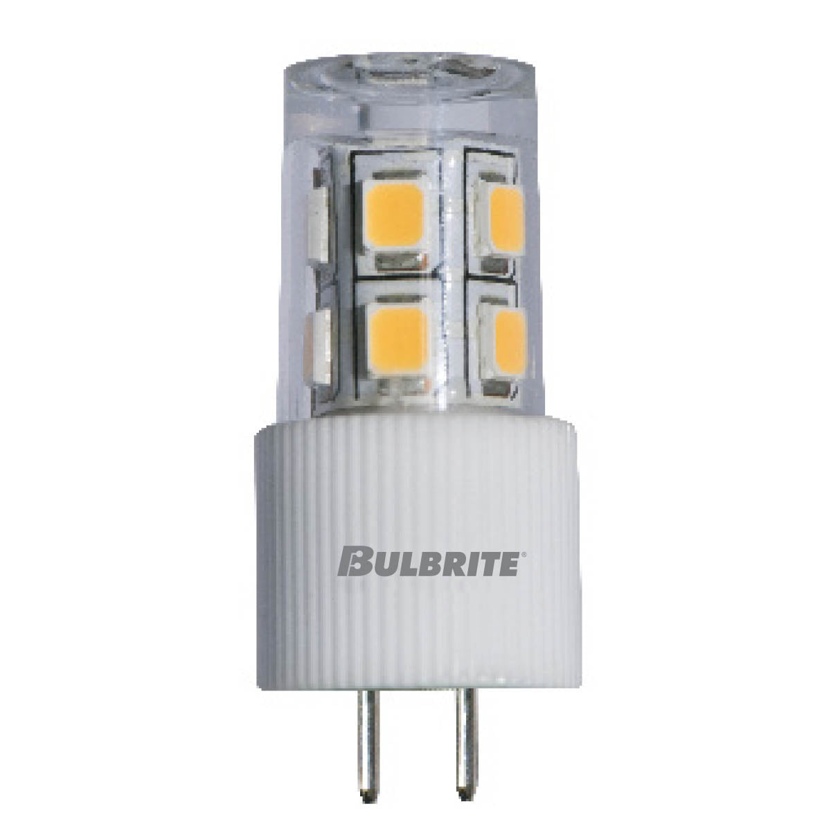 Bulbrite 770571, LED 12-Volt JC Specialty Mini Bulbs with G4 (Bi-Pin) Base, 2 Watt, 3000K (Soft White Light)