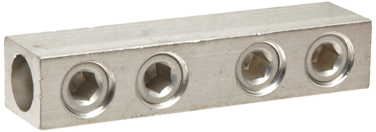 Morris Products 90616, Aluminum Splices/Reducers 4 Screw 250MCM-#6