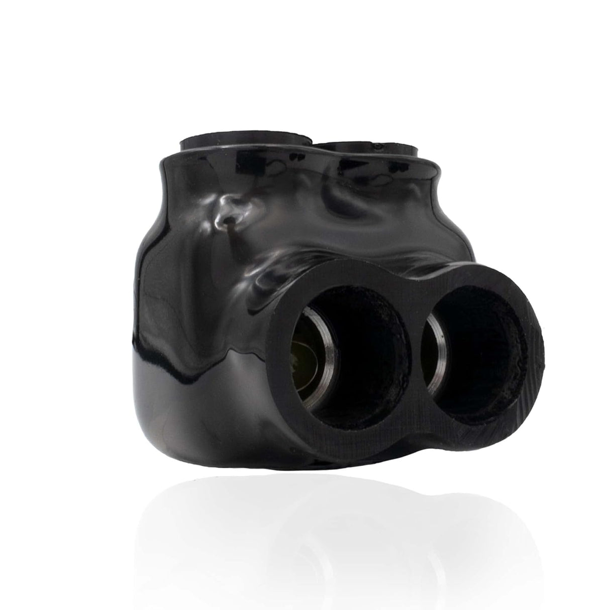 Item AP-10302, Black Insulated Electrical Power Connector Single Side Entry Splice Connector 2-14 Wire Range