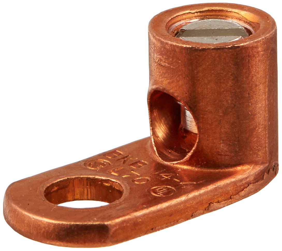 Morris Products 90552, Copper Mechanical Lugs Round Tang