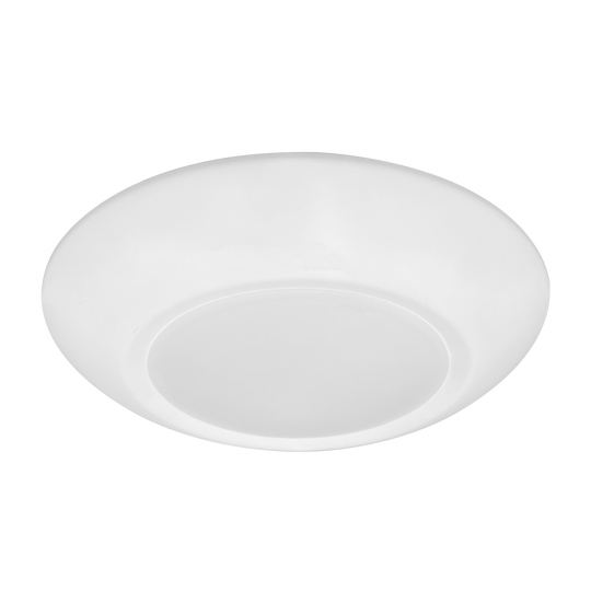 Luxrite LR23831 4″ Surface Mount LED Disk – 10 W, 600 lm, 3-CCT Selectable (3000/4000/5000K), White Trim