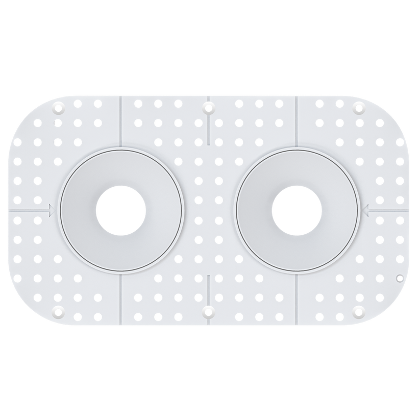Goodlite G-90202, 2 Inch Round Double Head Trimless Kit
