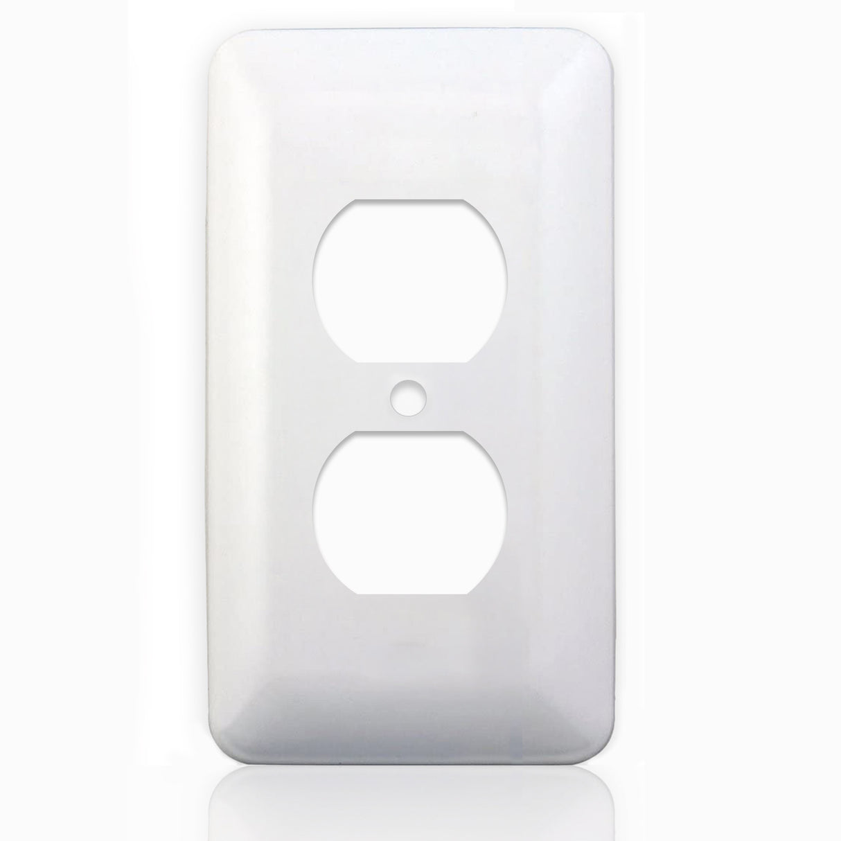 Mulberry Metal 76101, 1-Gang Duplex, Princess Size, Painted Metal Wall Plate