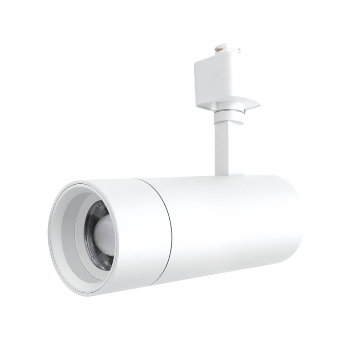 Luxrite LR43873 2.5" Zoomable H-Track Head, 5 CCT Selectable, White Finish