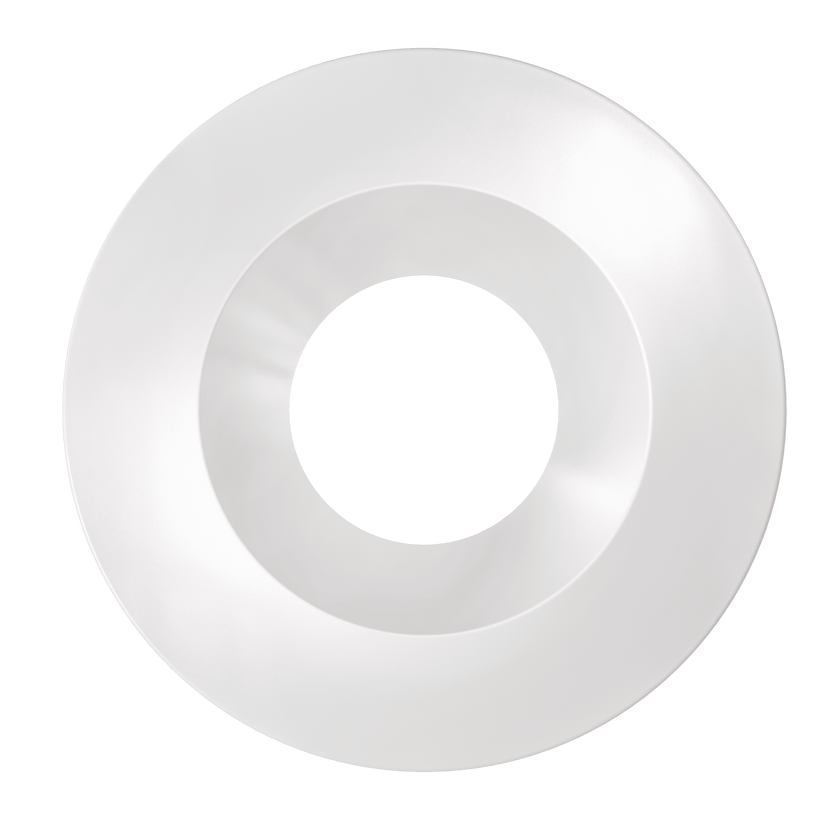 Goodlite G-48341 Aster 2 Inch White Round Trim