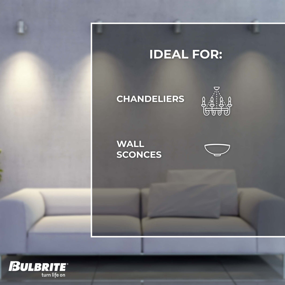 Bulbrite 776713, LED Filament 5 Watt Dimmable 7.5 Inch T9 Light Bulb with Antique Glass Finish and Medium (E26) Base - 2100K (Amber Light), 250 Lumens