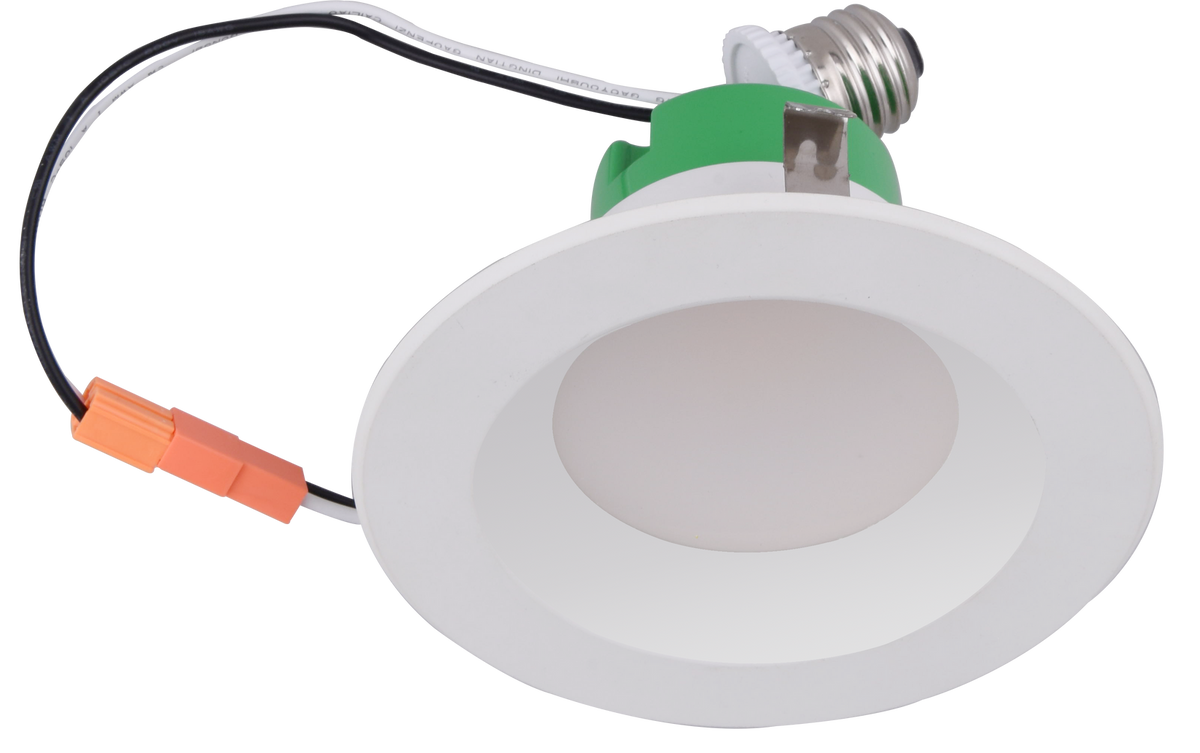 Goodlite G-48332 4-Inch LED Round Retrofit Downlight – 10W, 5CCT, White