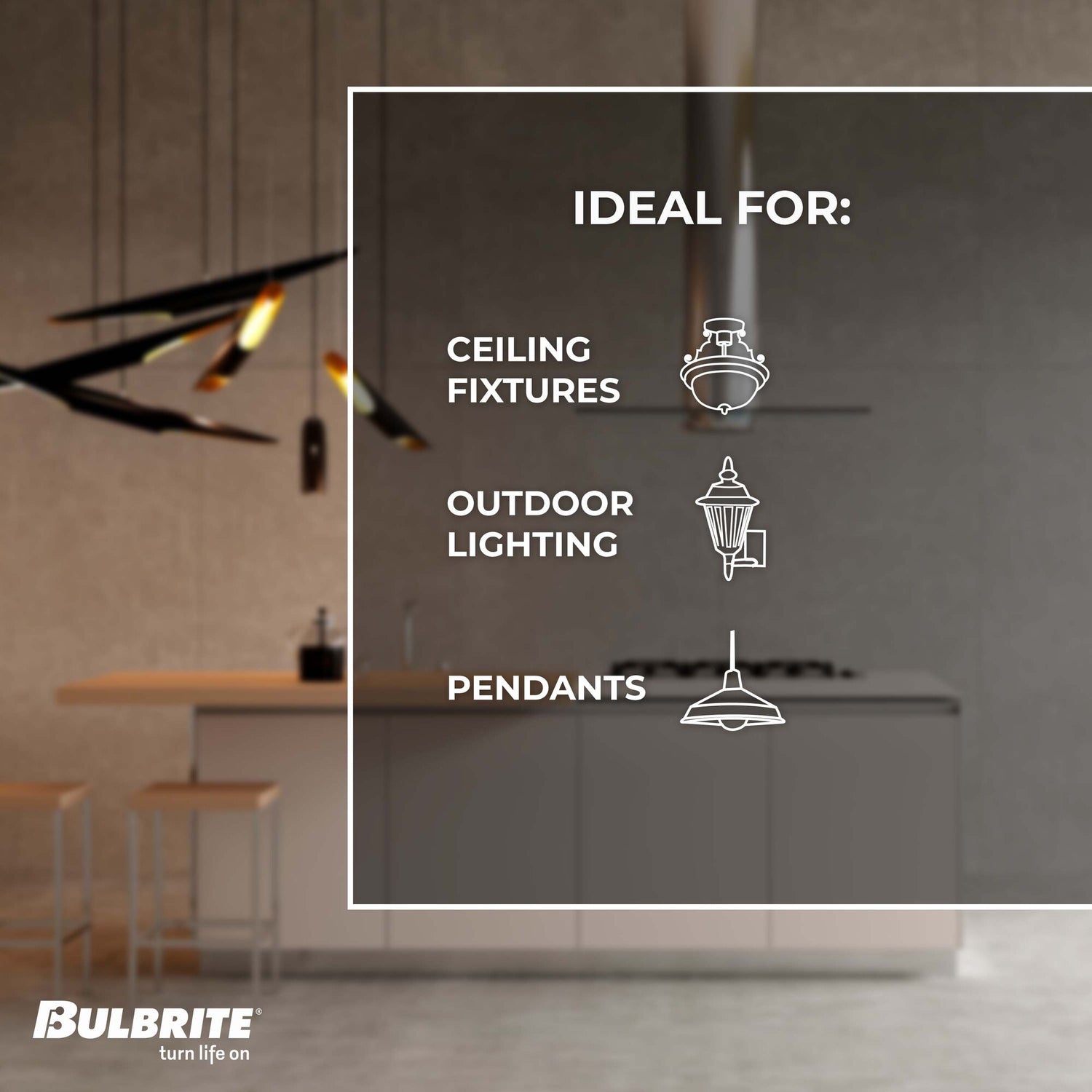 Bulbrite 137501, Grand Nostalgic Collection 60 Watt Dimmable Water Bottle Shape Oversized Decorative Incandescent Light Bulb with Medium (E26) Base, 2200K Amber Light, Antique Glass Finish