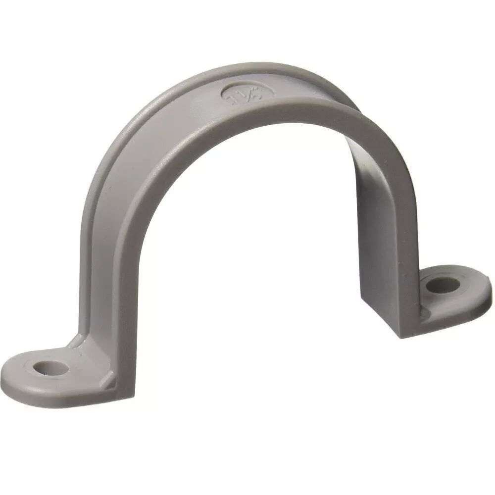 Morris Products 19498, Two Hole 1-1/2" PVC Pipe Straps Perfect for Conduit