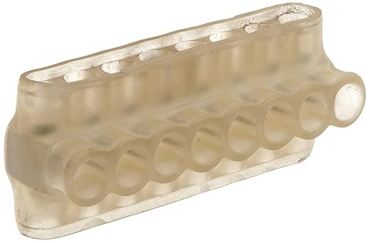 Morris Products 97322 Clear Insulated Multi-Cable Connector - Dual Entry 8 Ports 4 - 14