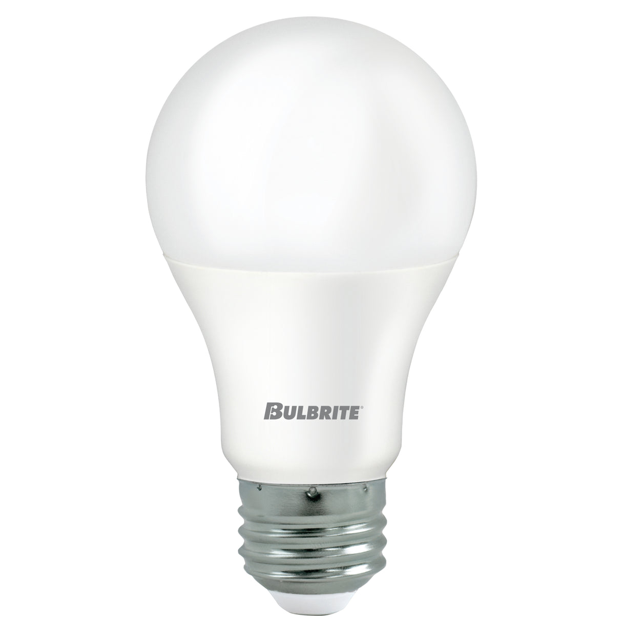 Bulbrite LED Filament 9 Watt Non-Dimmable A19 Light Bulbs with Frost Finish and Medium (E26) Base - 4000K (Cool White Light), 750 Lumens