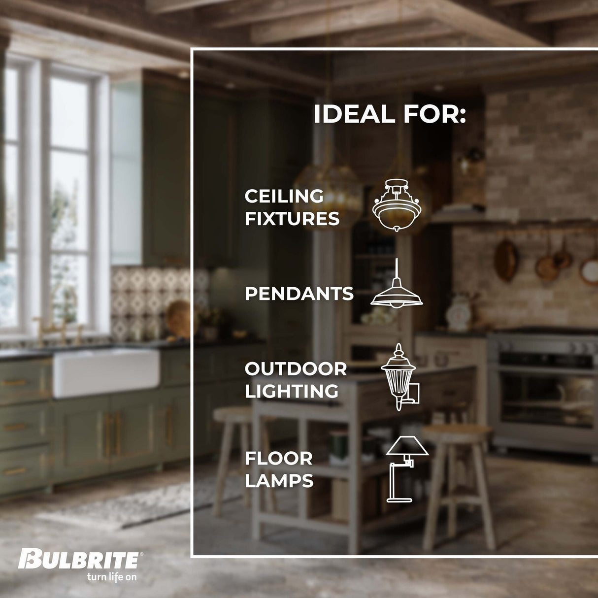 Bulbrite 134019, Incandescent Dimmable 40-Watt Nostalgic Edison Squirrel Cage-style ST18 Light Bulbs with Antique Glass Finish and Medium (E26) Screw Base, 2200K (Amber Light)