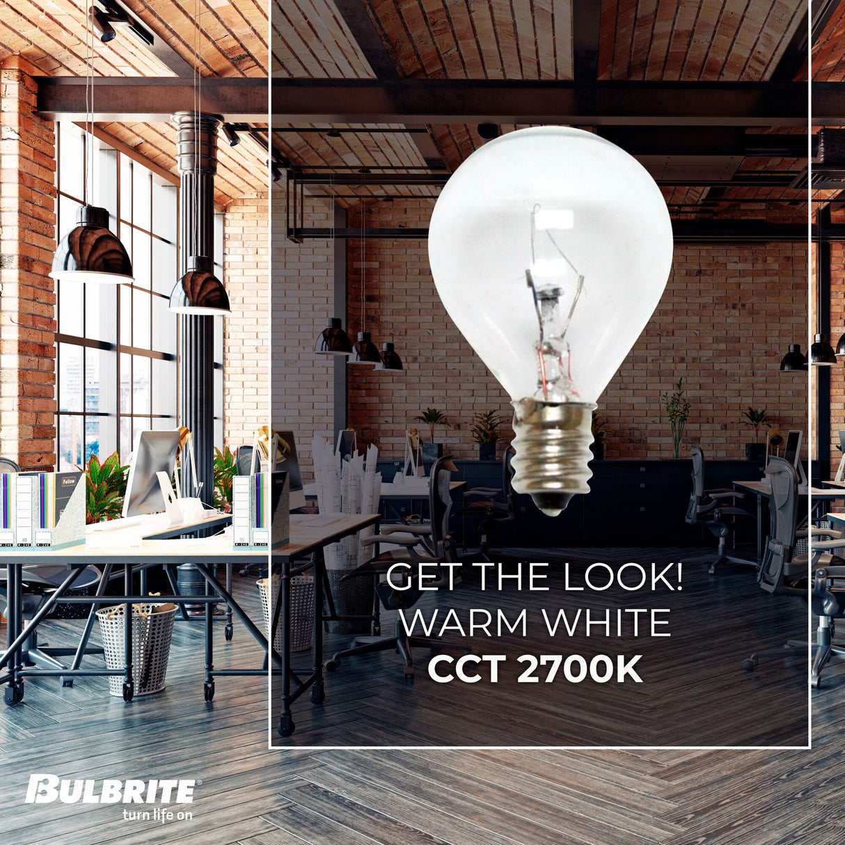 Bulbrite Krystal Touch G11 Light Bulb with E12 base, Clear, 2700K, 250 Lumens