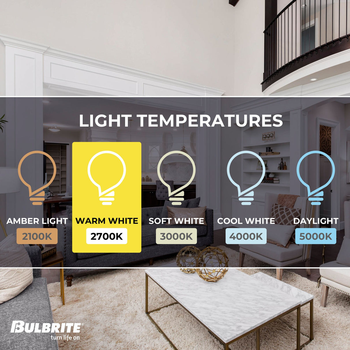 Bulbrite LED A-Type A19 Light Bulb with GU24 base, Frost, 2700K, 1600 Lumens