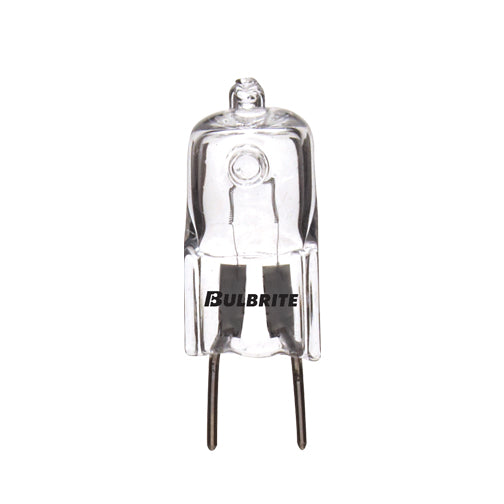 Bulbrite 75 Watt Halogen T4 Mini Bulb, Low Voltage Dimmable Bi-Pin Base (GY8) Soft White Light Bulb