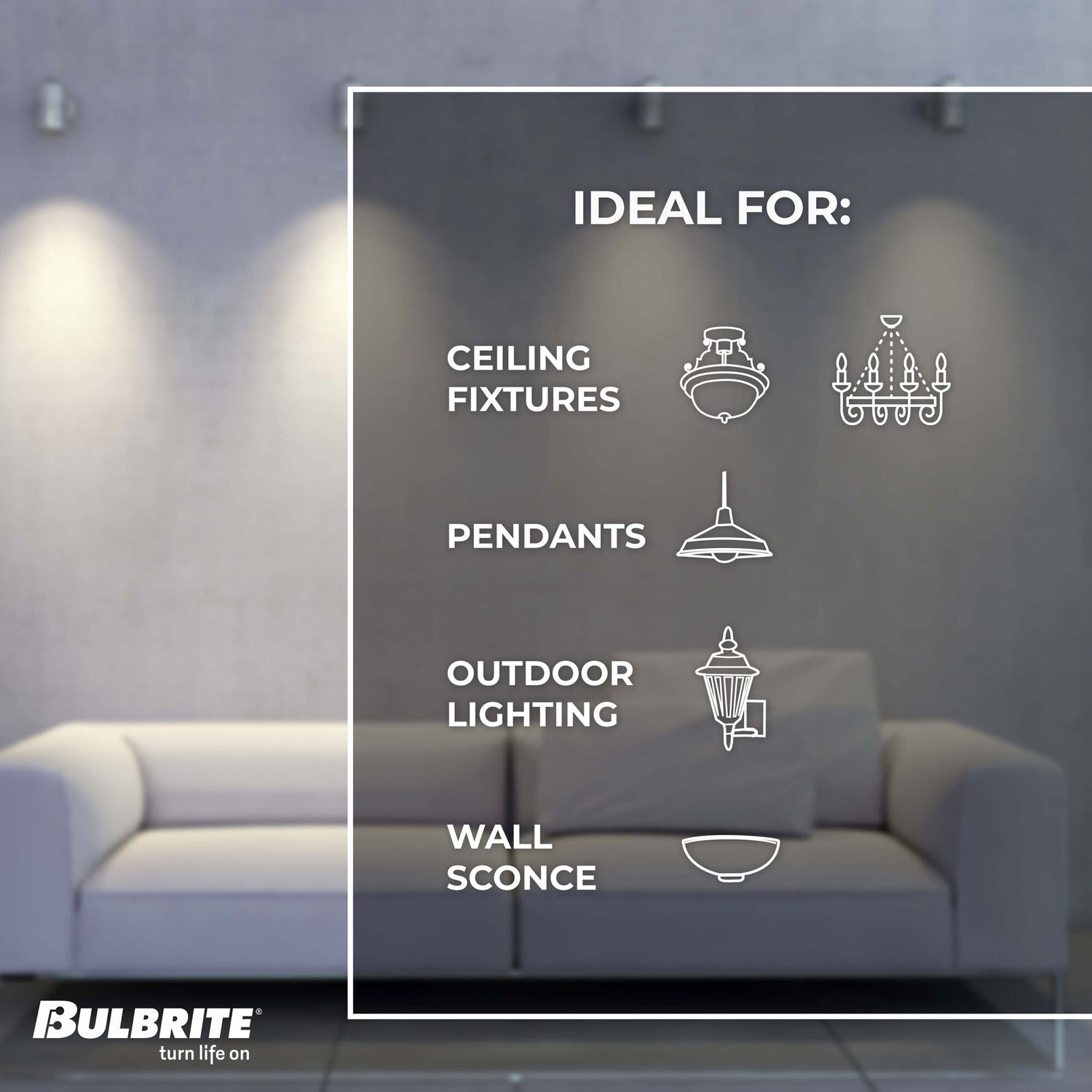 Bulbrite 20W T3 Bulbs with Candelabra Screw Base (E12) Light Bulb,, Clear, 2700K