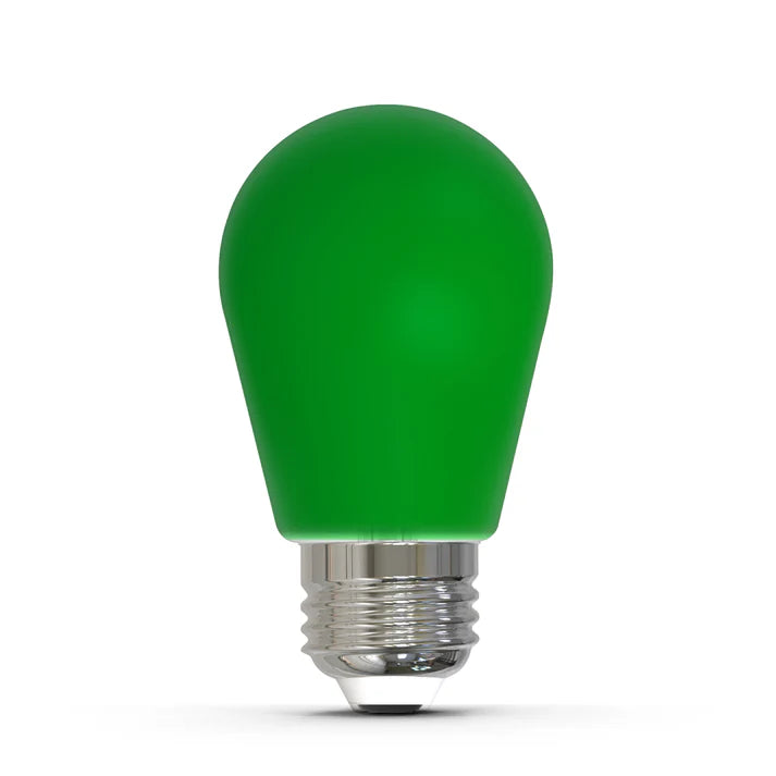 Bulbrite 776153, 2.5 Watt S14 Green Filament LED Colored Light Bulb, E26 Base