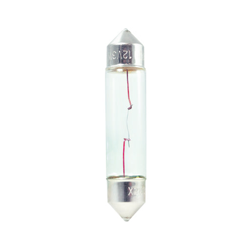 Bulbrite X2000 T3.25 Light Bulb with FEST base, Clear, 2800K, 50 Lumens