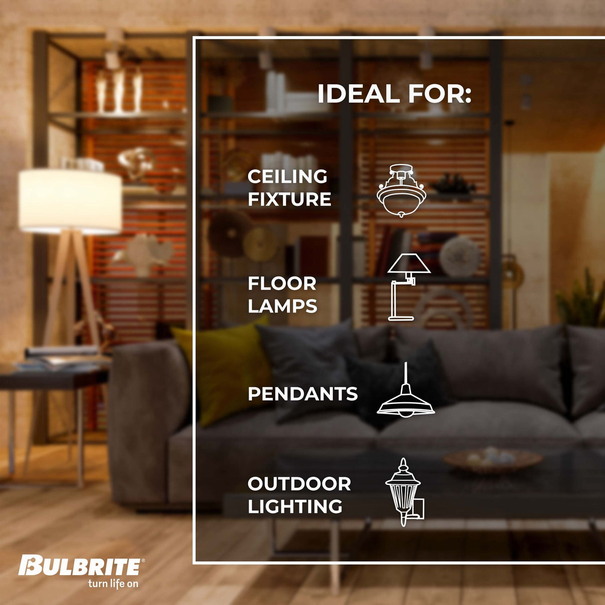 Bulbrite 776305, LED Grand Spiral Filament Diamond Shaped Light Bulb, Medium Base (E26),1-Pack, Clear