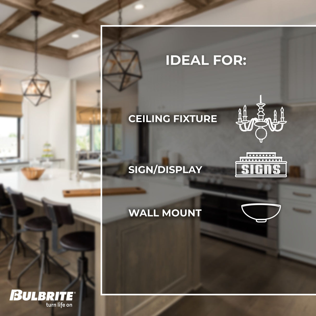 Bulbrite 776771, LED Filaments G16 Light Bulb with E12 base, Half Chrome, 2700K, 200 Lumens