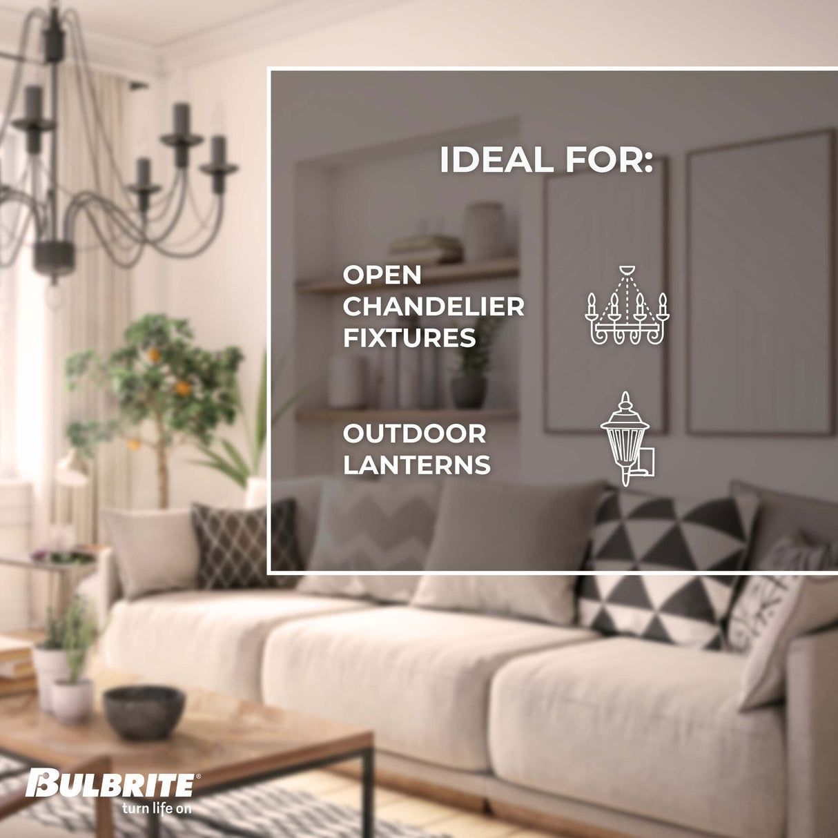 Bulbrite 430025, Spunlite 25 Watt Dimmable C11 Incandescent Light Bulbs with Candelabra (E12) Base, Satin Finish