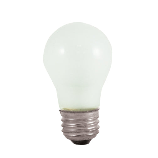 Bulbrite 104040 Incandescent Dimmable 40 Watt A15 Appliance Light Bulbs with Frost Glass Finish and Medium (E26) Screw Base, 2700K (Warm White Light)