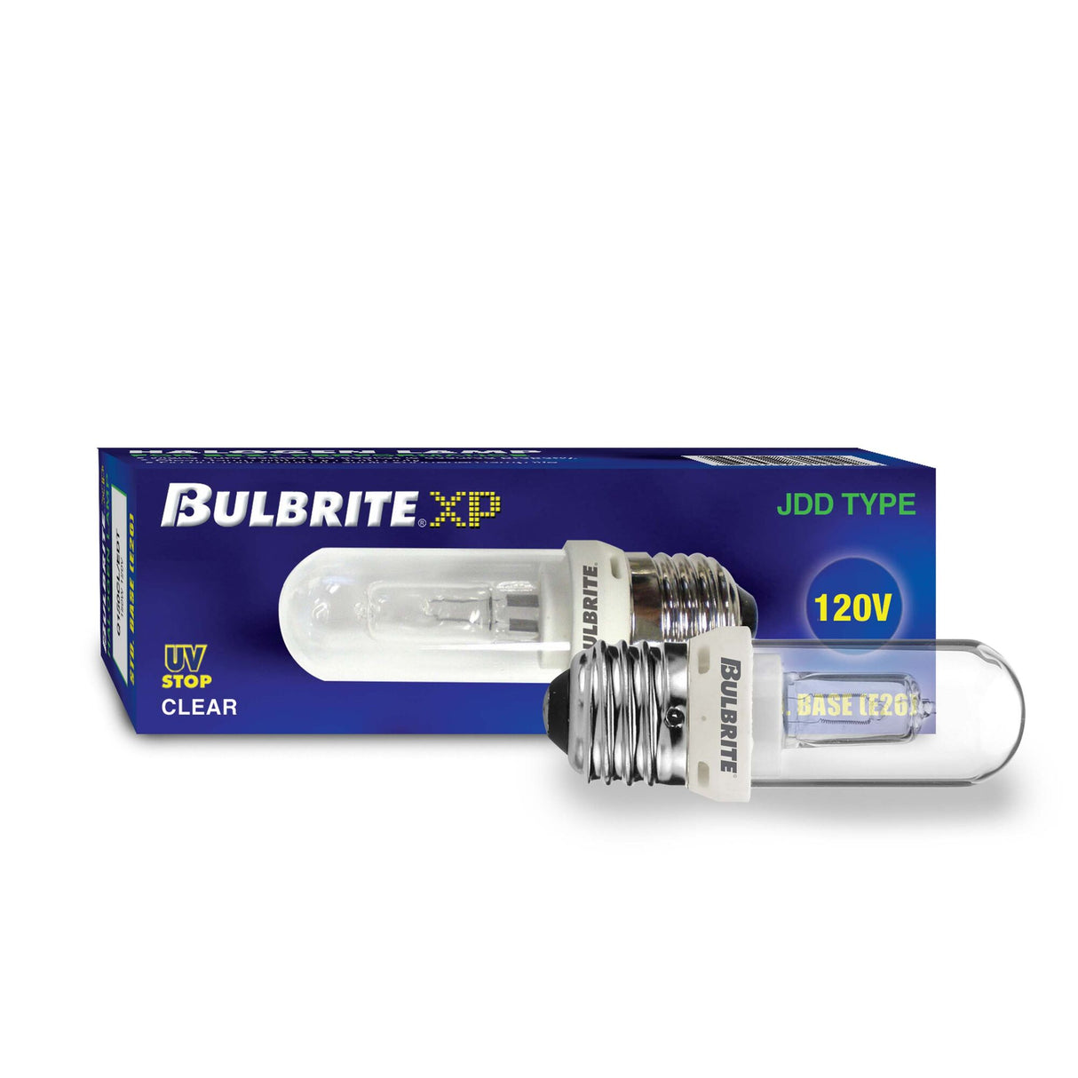 Bulbrite 614151, 150-Watt Dimmable Clear T8 Medium (E26) Halogen Light Bulb