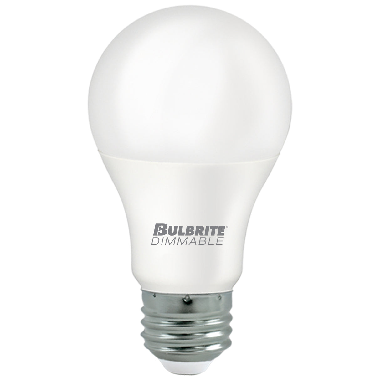 Bulbrite LED Filament 9 Watt Dimmable A19 Light Bulb with Frost Glass Finish and Medium (E26) Base - 4000K (Cool White Light), 800 Lumens