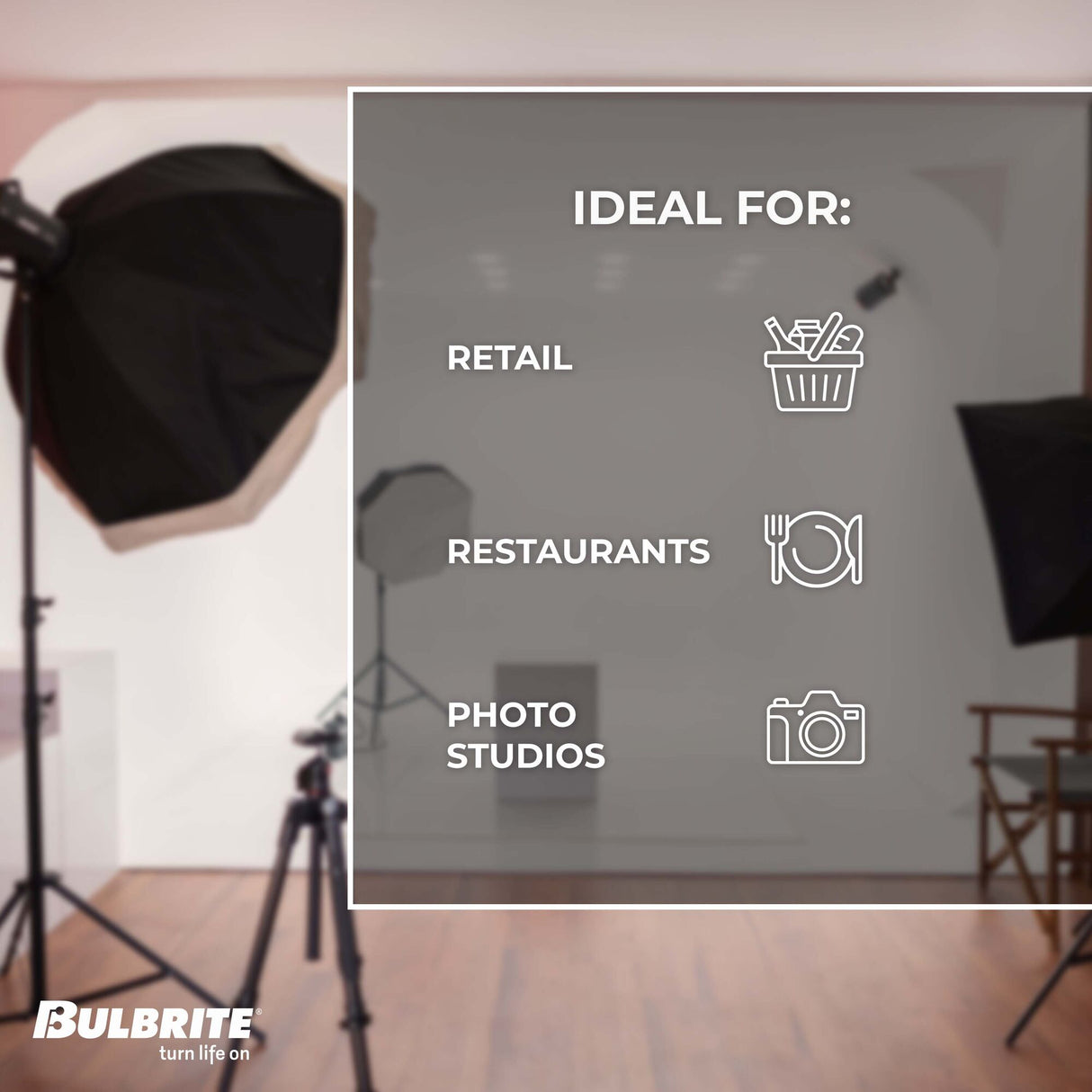 Bulbrite 712416, 60-Watt Warm White Light A19 (E26) Medium Screw Base Dimmable Half Gold Incandescent Light Bulb, 2700K