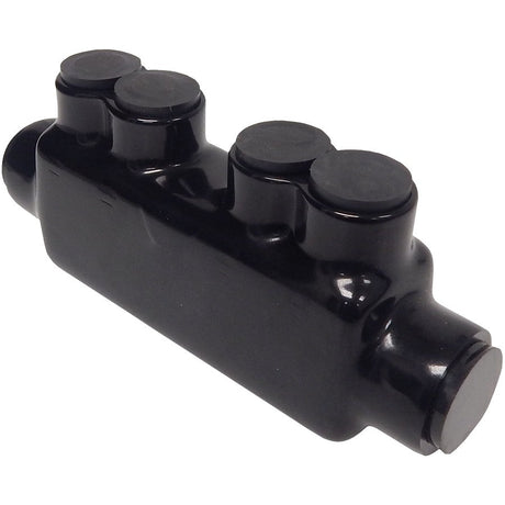 Black Insulated In-Line Splice 4 Set Screws