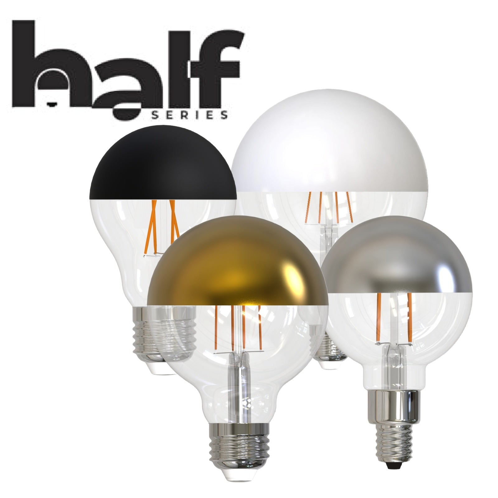 Half Series LED Light Bulbs from Bulbrite