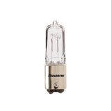 Bulbrite 100 Watt Dimmable Clear T4 Double-Contact Bayonet (BA15D) Halogen Bulb