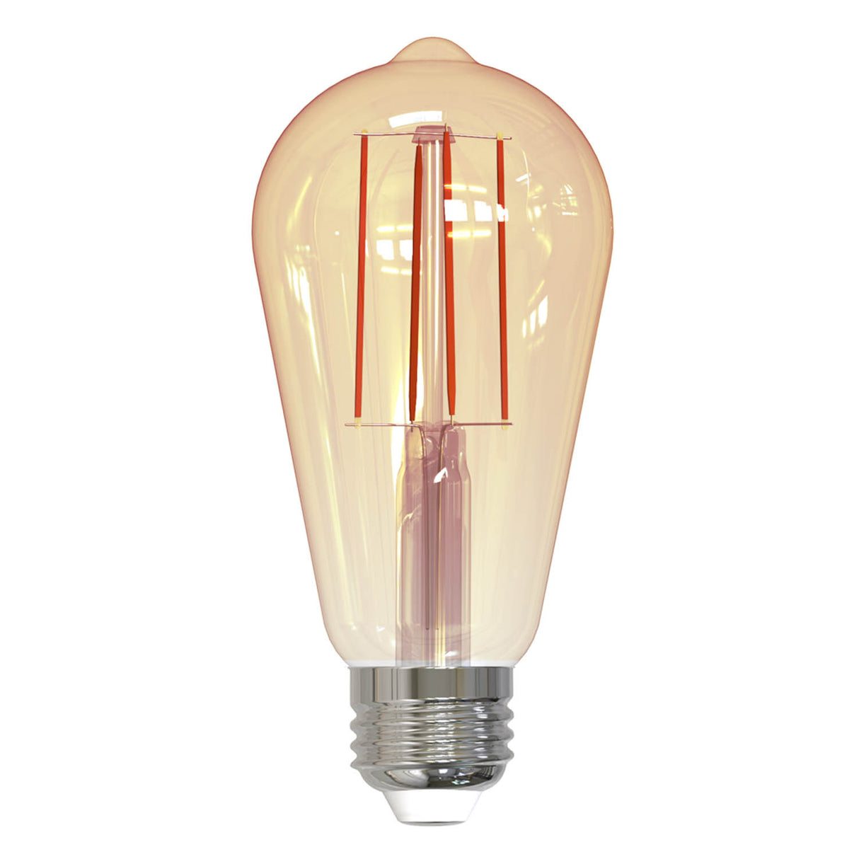 Bulbrite 5 Watt Dimmable Antique Filament ST18 Medium (E26) LED Bulb - 2200K and 80 CRI