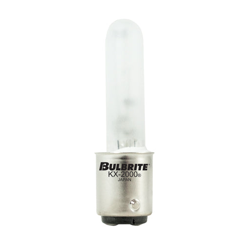 Bulbrite Double-Contact Bayonet Base (BA15D)T3 Light Bulb, 60 Watt, Frost