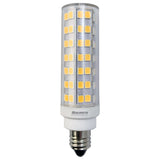 Bulbrite LED Specialty Minis T6 Light Bulb with E11 base, Clear, 3000K, 700 Lumens