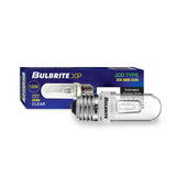 Bulbrite Halogen 120-Volt Clear Double Envelope T8 Tubular Light Bulbs with Medium (E26)Screw Base, 100-Watt, 2900K (Soft White Light)