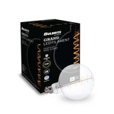 Bulbrite LED Grand Spiral Filament G63 Globe Shaped Light Bulb, 60 Watt Equivalent, Medium Base (E26),2200K, Clear