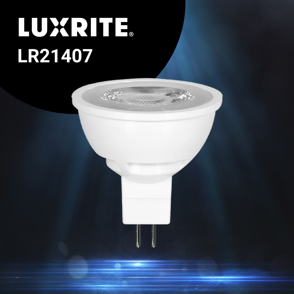 Luxrite LR21407 MR16 GX5.3 6.5W 5000K Light Bulb