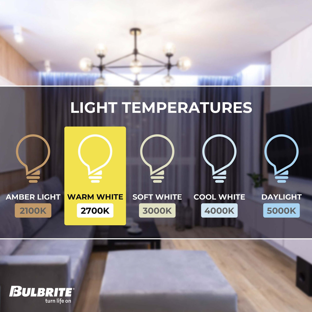 Bulbrite LED Filament 9 Watt Dimmable A19 Light Bulb with Milky Glass Finish and Medium (E26) Base - 2700K (Warm White Light), 1100 Lumens