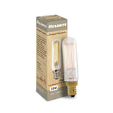 Bulbrite 25 Watt Dimmable Clear Appliance, Amusement T6 Candelabra (E12) Incandescent Light Bulb