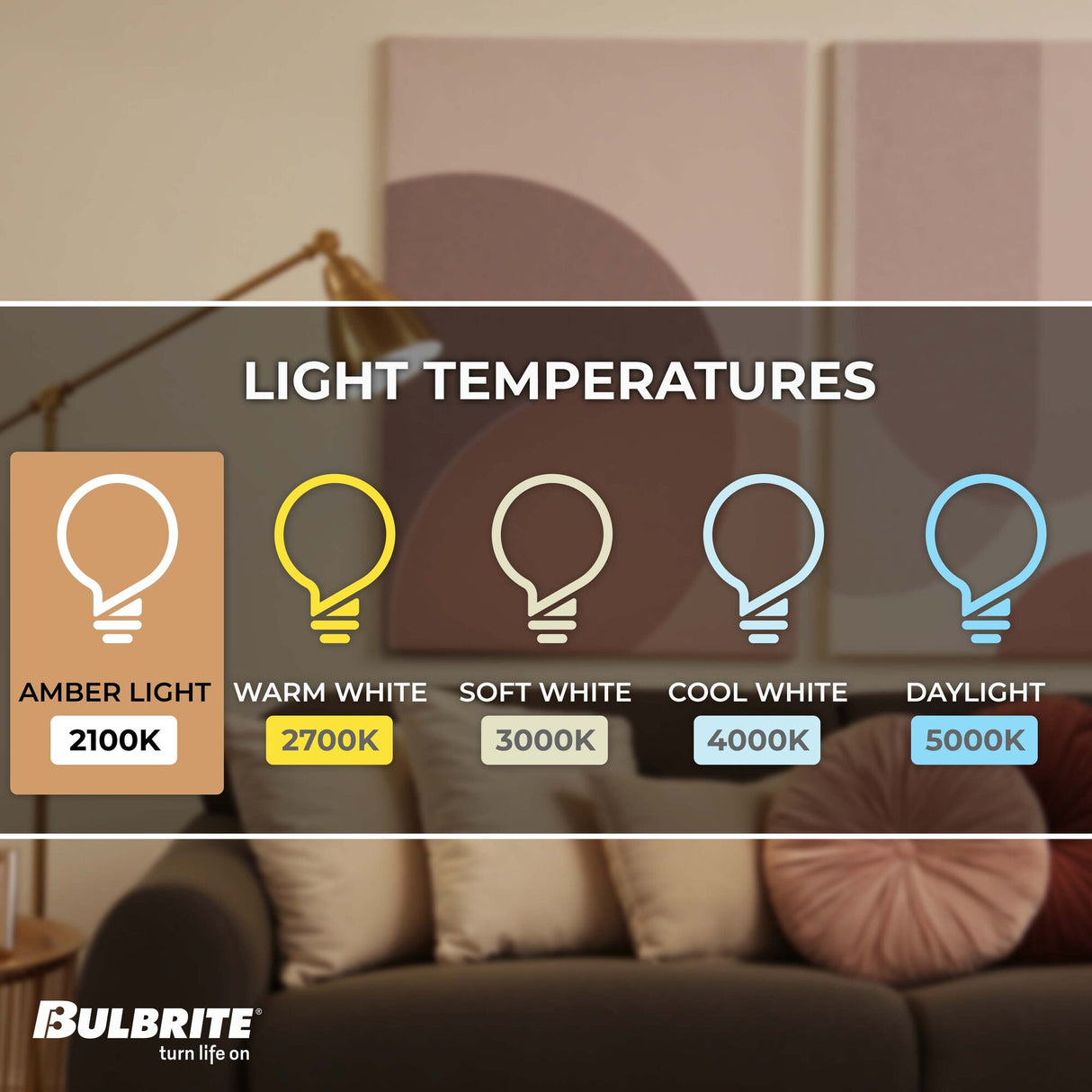 Bulbrite 776800, 5 Watt Dimmable Antique Filament G25 Medium (E26) LED Bulb - 2200K and 80 CRI