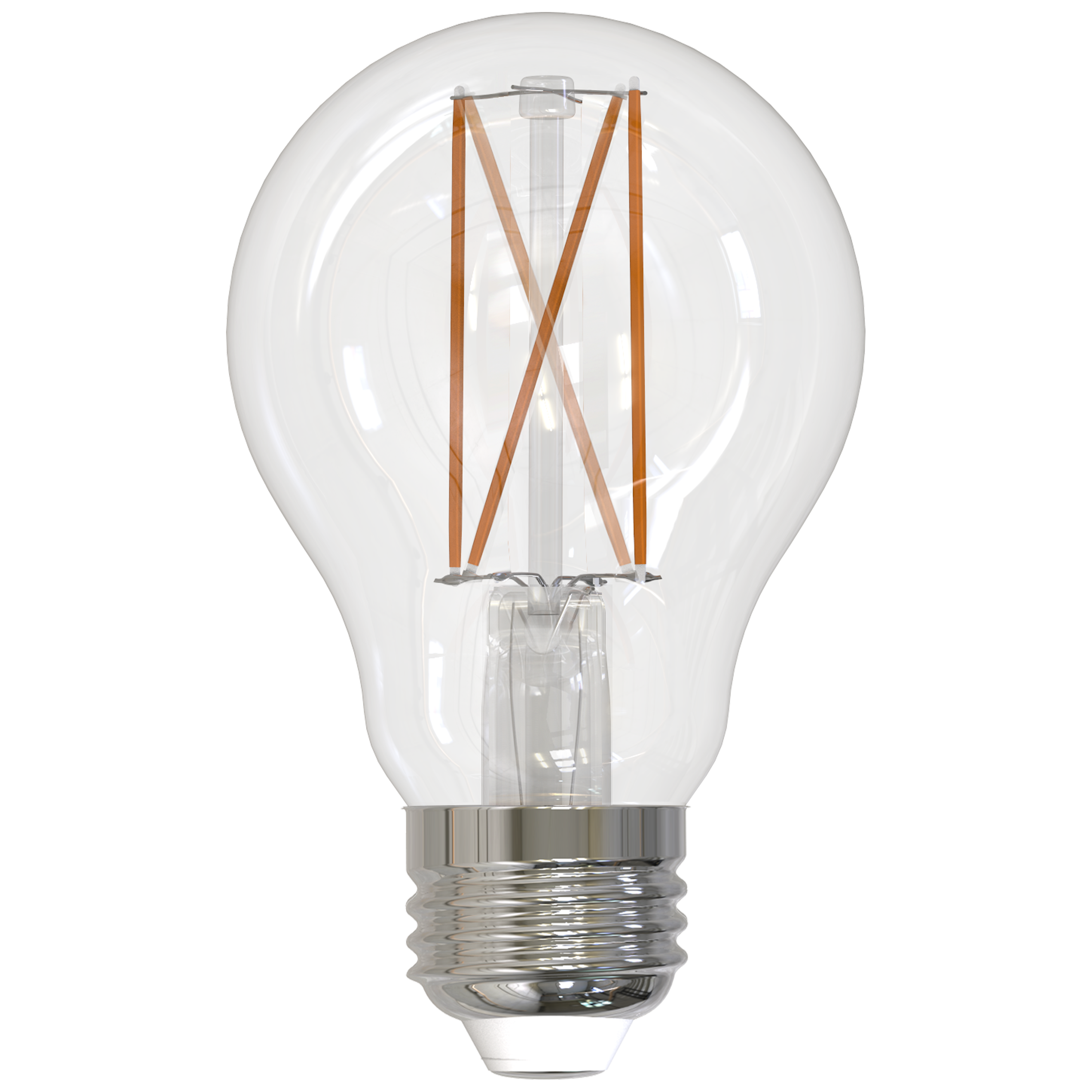 Bulbrite 9 Watt Dimmable Clear Filament A19 LED Light Bulb - Thumbnail 3