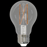 Bulbrite 9 Watt Dimmable Clear Filament A19 Medium (E26) LED Light Bulb - 1100 Lumens, 3000K, and 90 CRI