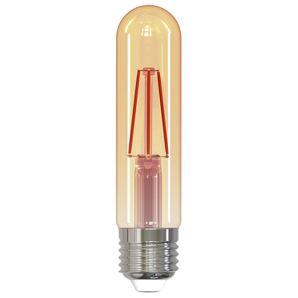 Bulbrite LED Filament T9 Nostalgic Thread Edison Light Bulb, 25 Watt Equivalent, Antique Finish