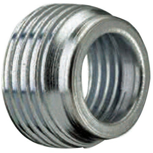 Morris Products 14668, Steel Reducing Bushings 1-1/2" x 3/4", Threaded for Rigid and IMC Conduits, Hex Shoulder