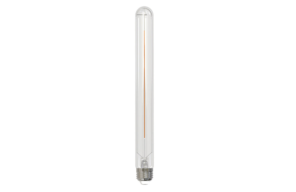 Bulbrite 776946, LED Filament 5 Watt Dimmable 11 Inch T9 Light Bulb with Clear finish and Medium (E26) Base - 3000K Soft White Light, 500 Lumens