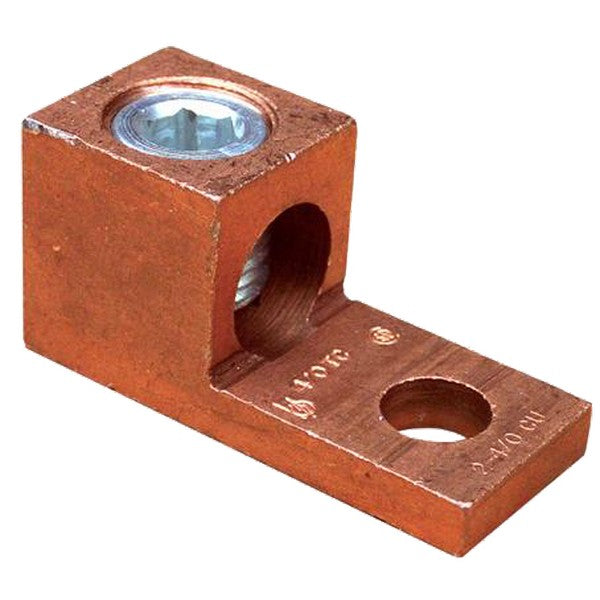 Morris Products 90568, Copper Mechanical Connector Extruded Style One Conductor
