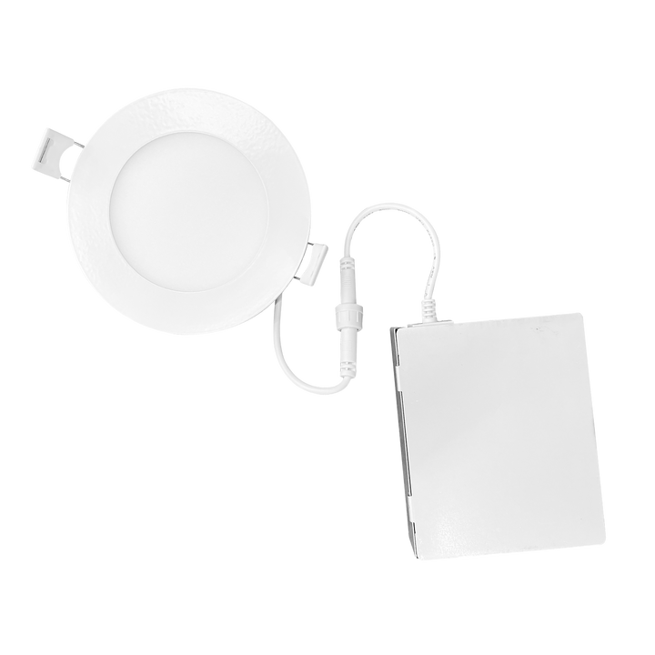 LR23741 4" Mini Panel Round 5CCT High Output Smooth Canless Wafer Spotlight